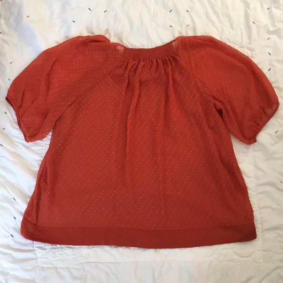 Blouse by Separates by NYC Design Co Orange - Picture 2 of 6